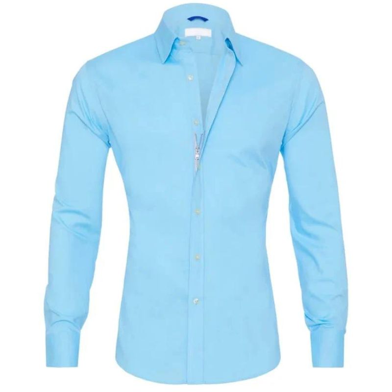 James™ - Men's Stretch Shirt with Zip