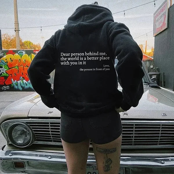 Vicki™ - "Dear Person Behind Me" Sweatshirt