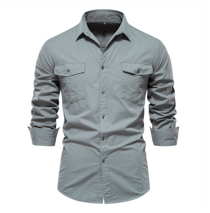 Dennis™ - The Stylish Cotton Pocket Shirt