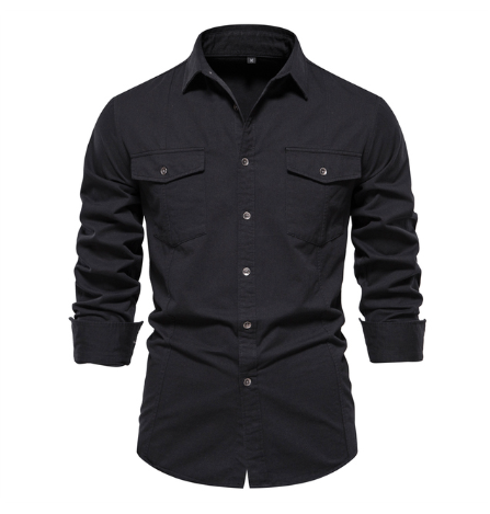 Dennis™ - The Stylish Cotton Pocket Shirt