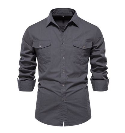 Dennis™ - The Stylish Cotton Pocket Shirt