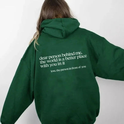 Vicki™ - "Dear Person Behind Me" Sweatshirt