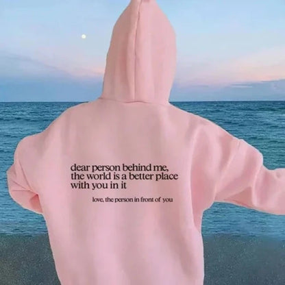 Vicki™ - "Dear Person Behind Me" Sweatshirt