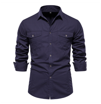 Dennis™ - The Stylish Cotton Pocket Shirt