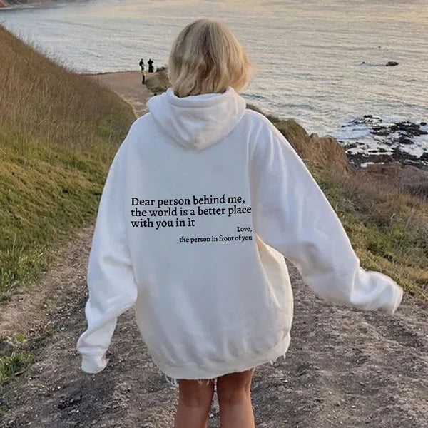 Vicki™ - "Dear Person Behind Me" Sweatshirt